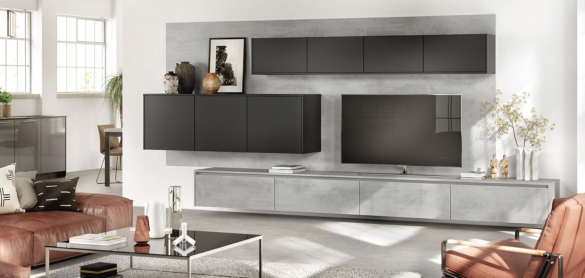 RIVA 892 - Concrete grey reproduction