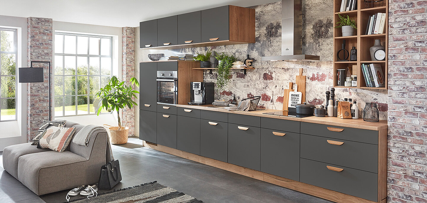 Create beautiful accents with the carcase colours from German Kitchen Studio.