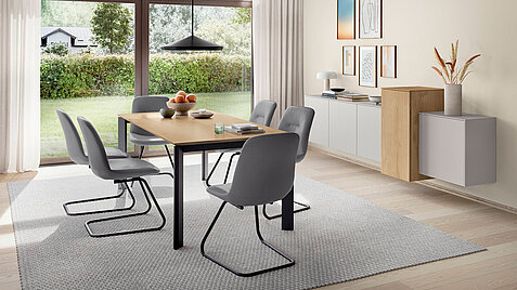 SOFTLINE 508, Perfect honed satin grey (5)