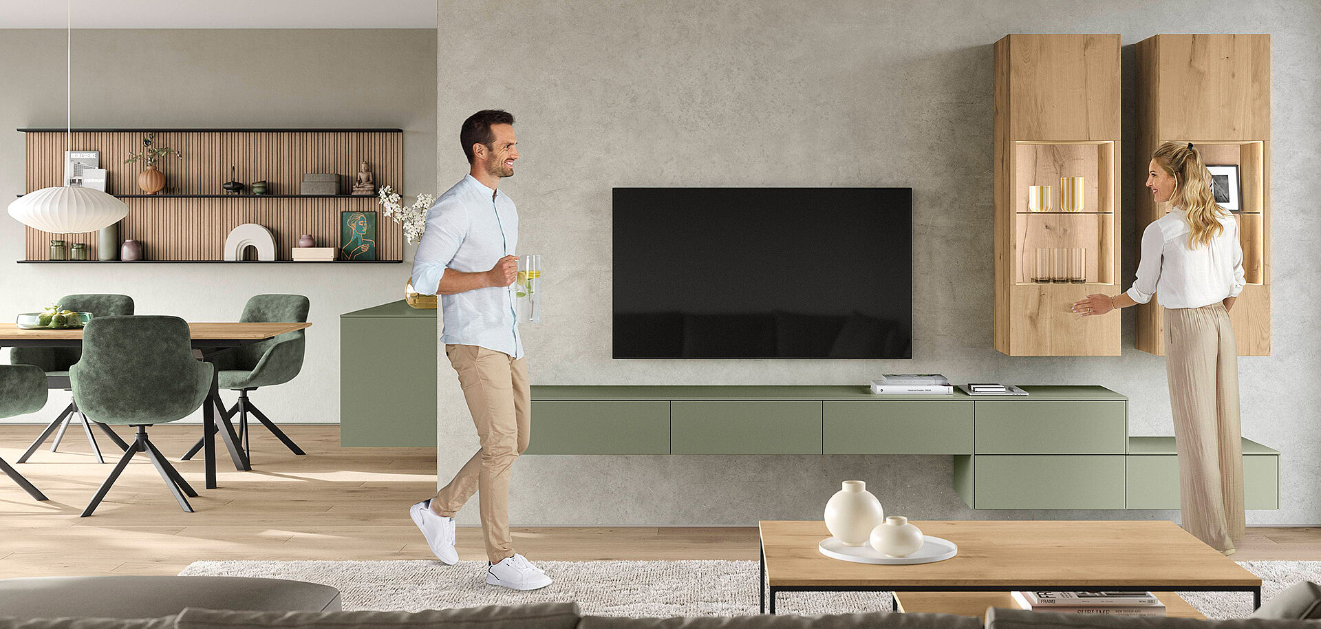 SENSO 495 - Premium honed olive