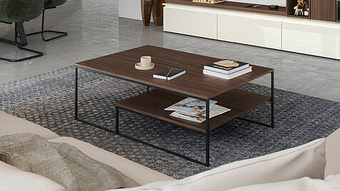 STRUCTURA 407, Milano walnut reproduction (4)
