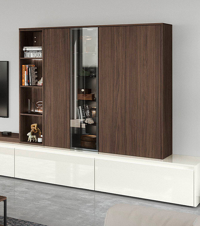 STRUCTURA 407, Milano walnut reproduction (3)