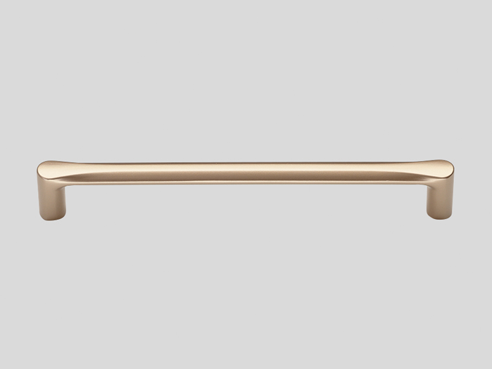  Handle 222, Metal handle, Gold coloured 